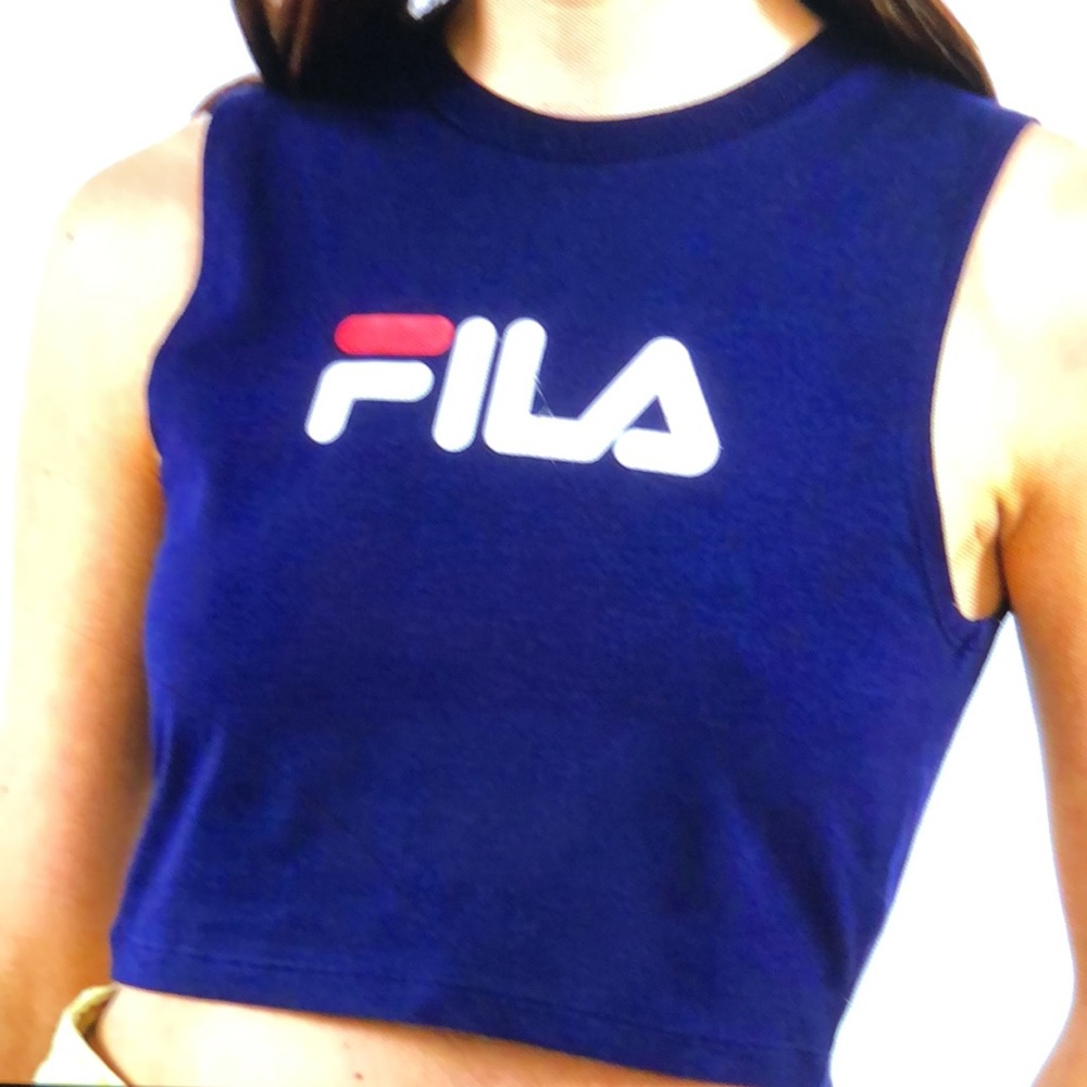 FILA Super cute strappy crop top - Picture 4 of 5